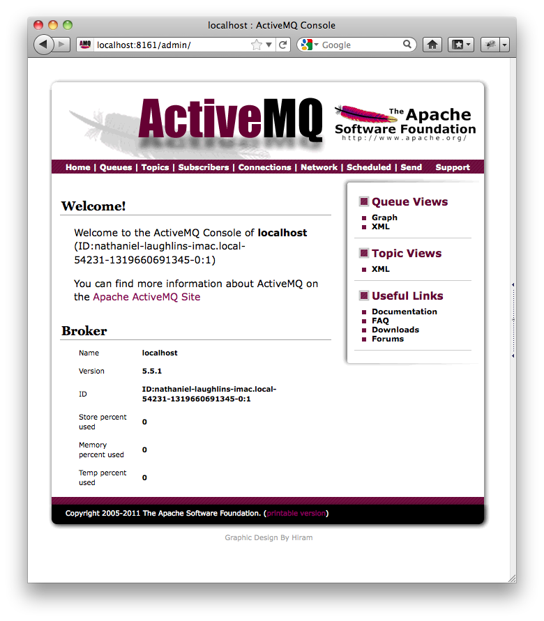 ActiveMQ Console